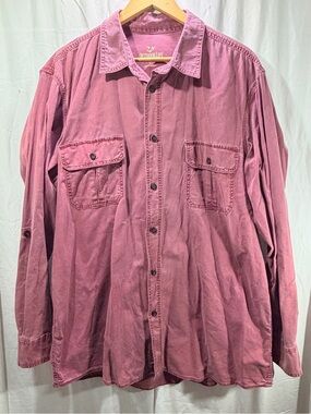 Outdoor Life Mauve Button-Up Shirt Jacket